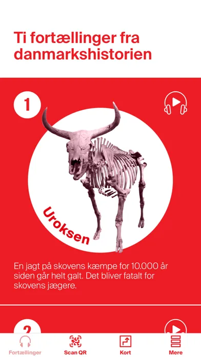 Скриншоты Nationalmuseet Audioguide