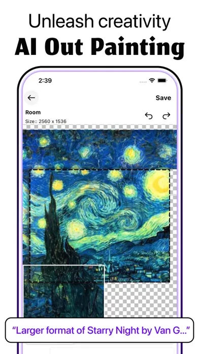 Zrzuty ekranu Sabai Art - AI Photo Generator