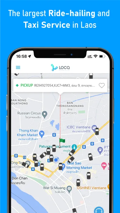 Ảnh chụp màn hình của LOCA Laos E Mobility & Payment
