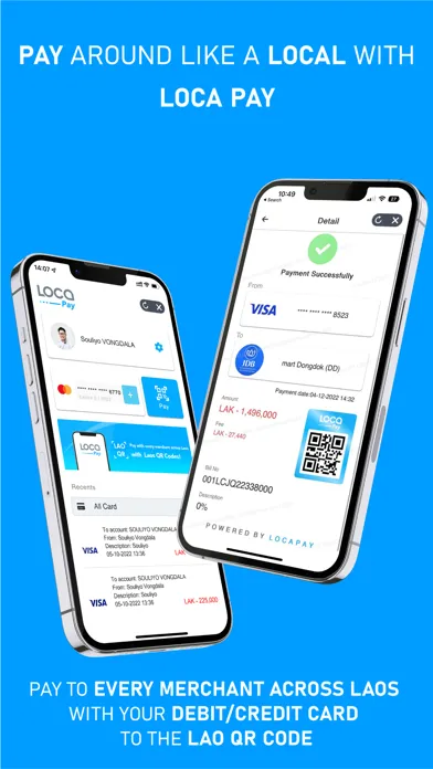Ảnh chụp màn hình của LOCA Laos E Mobility & Payment