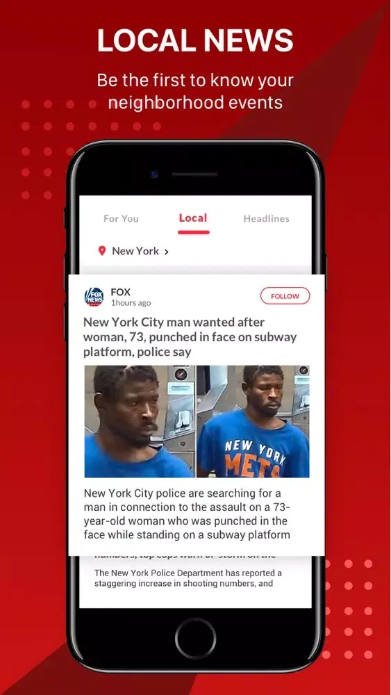 Capturas de tela do Local News - Latest & Breaking