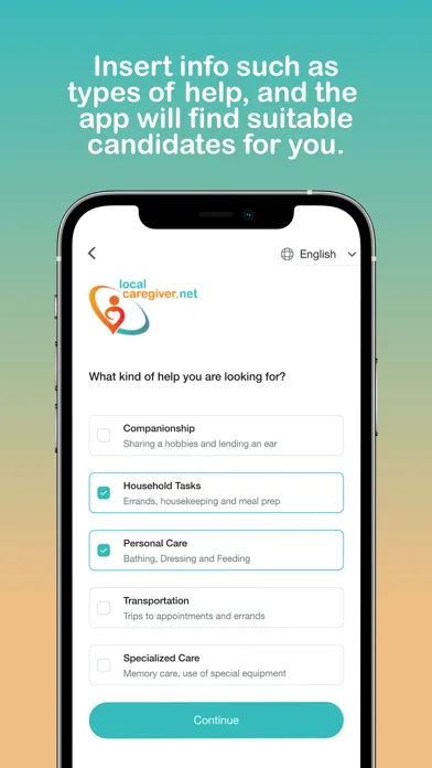 Local Caregiver স্ক্রিনশট