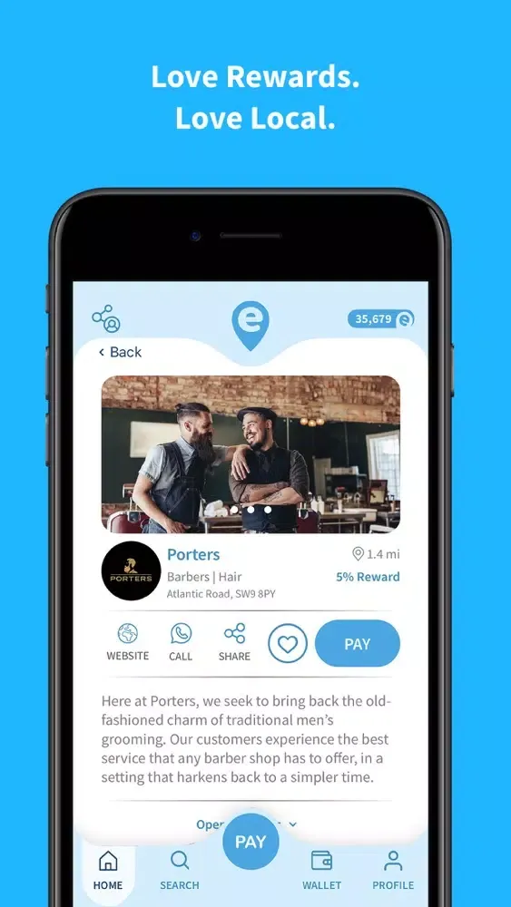 Captures d'écran de Local eCoin