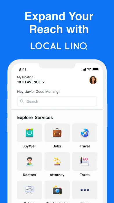 ภาพหน้าจอของ Local Linq