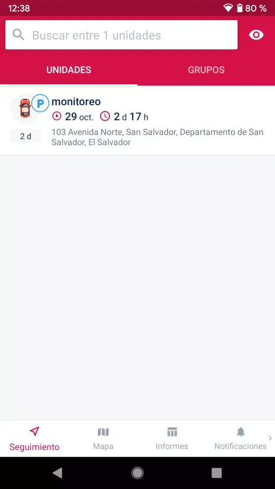 Capturas de pantalla de CXPSFleet Mobile