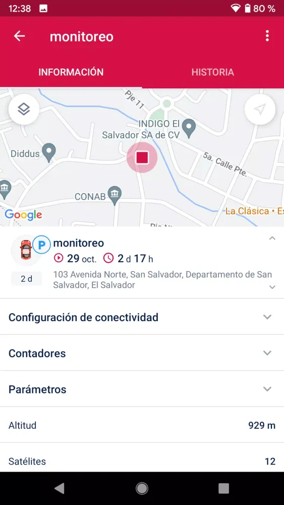 Capturas de pantalla de CXPSFleet Mobile