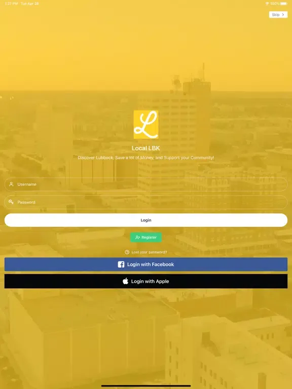 Zrzuty ekranu Local LBK iPad 