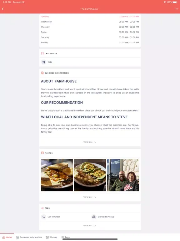 Zrzuty ekranu Local LBK iPad 