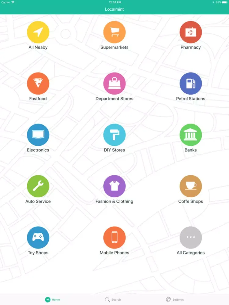 Ảnh chụp màn hình của Localmint - Best Store Locator iPad 