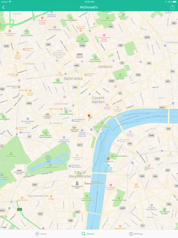 Ảnh chụp màn hình của Localmint - Best Store Locator iPad 