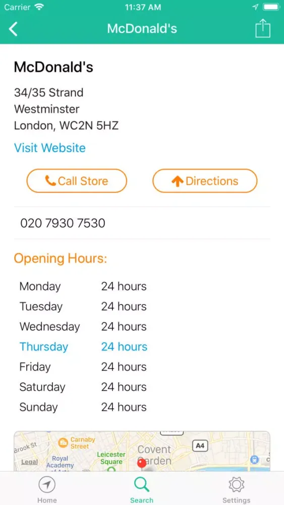 Ảnh chụp màn hình của Localmint - Best Store Locator