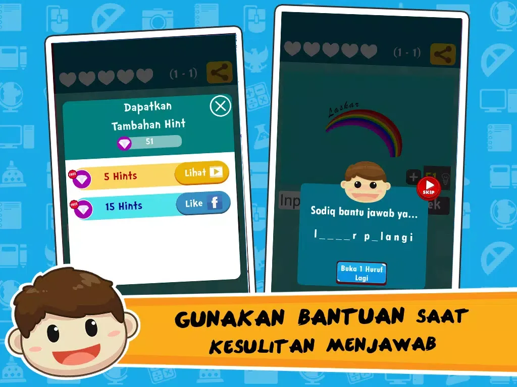 Capturas de tela do Tebak Gambar Lagu Indonesia