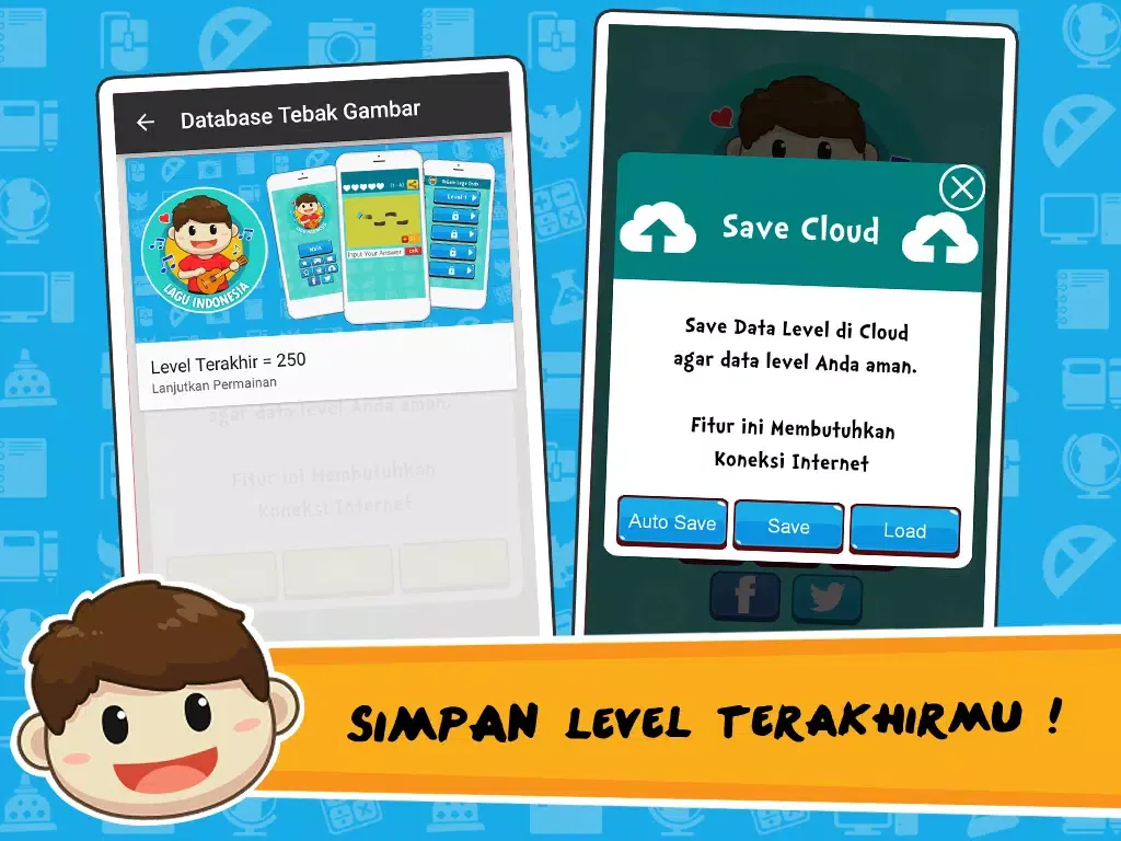 Capturas de tela do Tebak Gambar Lagu Indonesia