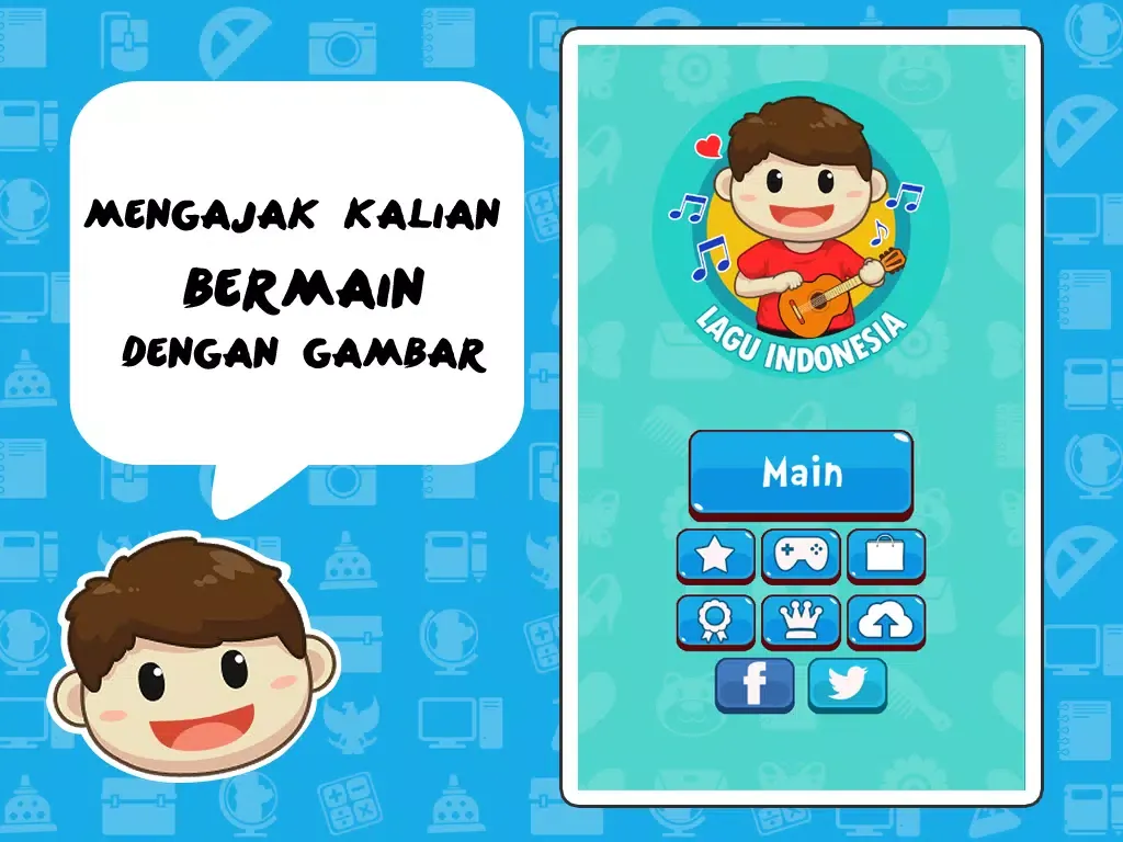 Capturas de tela do Tebak Gambar Lagu Indonesia