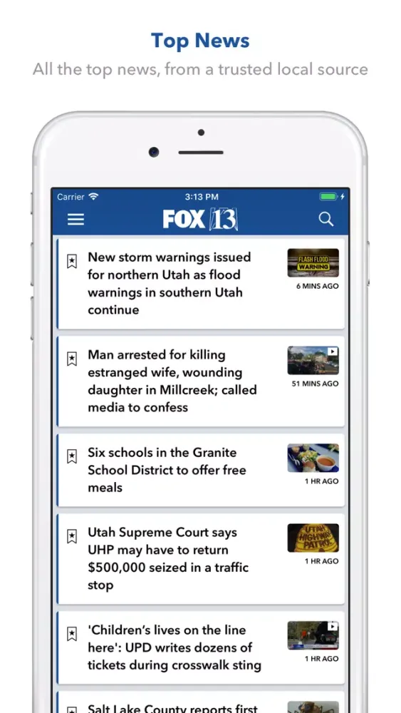 Fox 13 News應用截圖