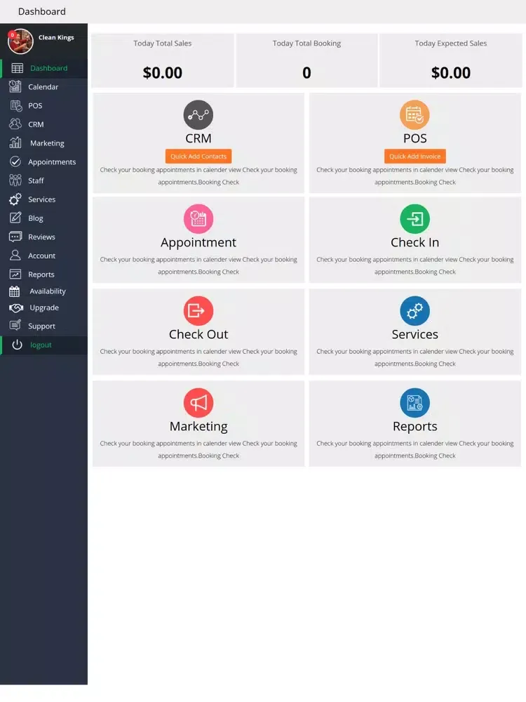 LocalUp Biz iPad  Ekran Görüntüleri