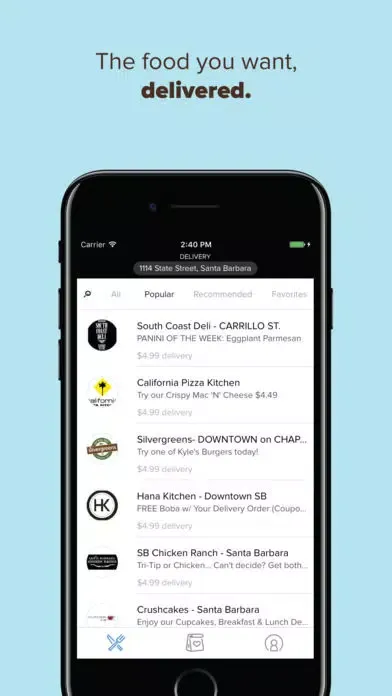 Tangkapan layar SBMenus