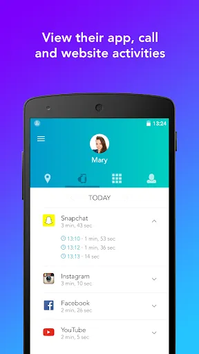 Parental Control & GPS Tracker Screenshots