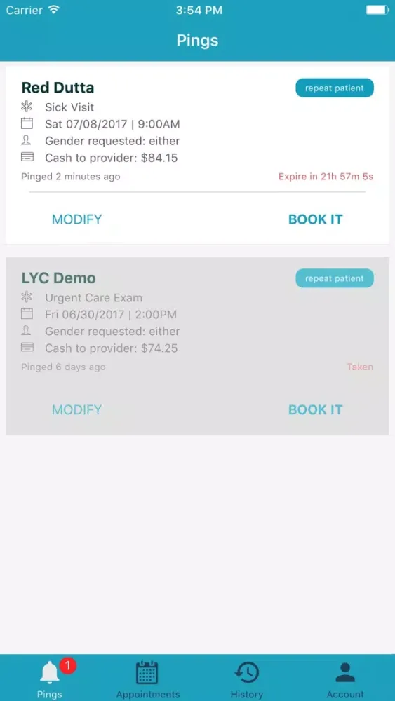 Скриншоты LYC Provider