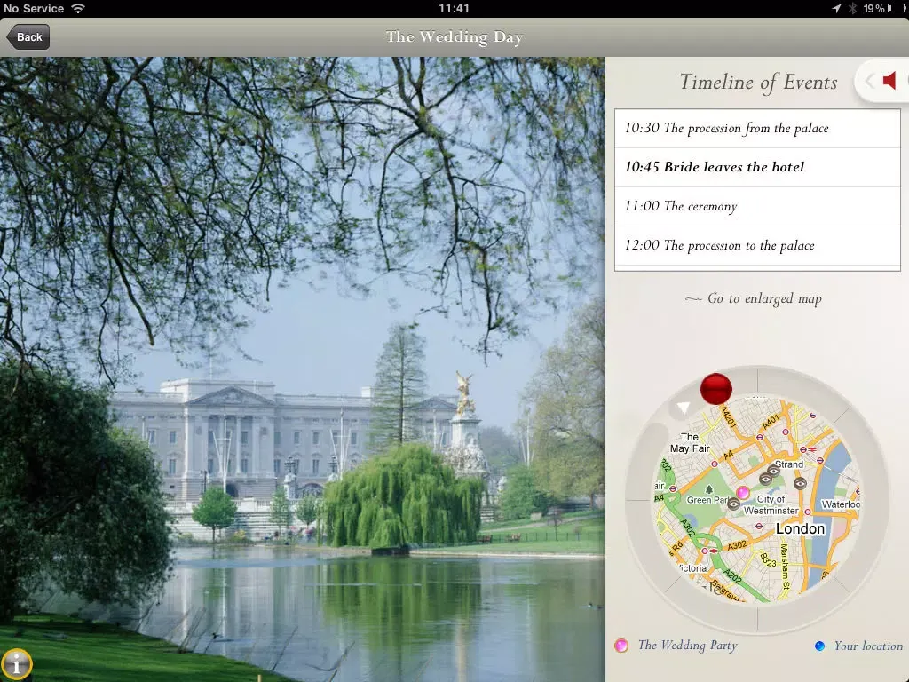 Ảnh chụp màn hình của The Royal Wedding; Your Personal Guide iPad 