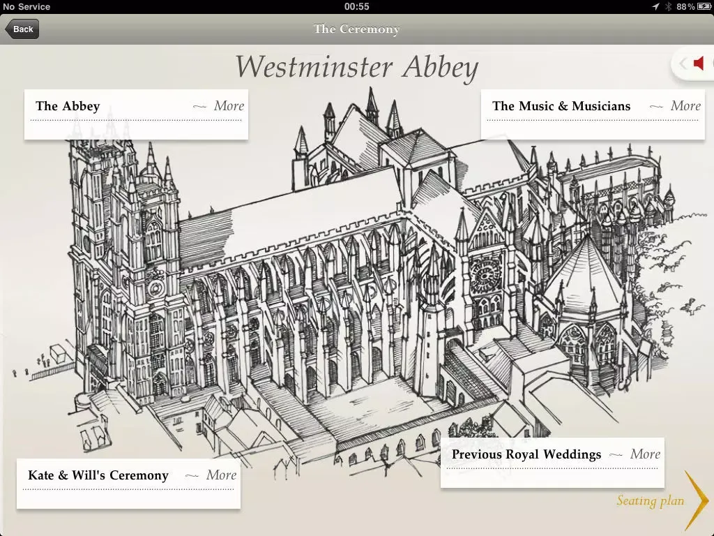 Ảnh chụp màn hình của The Royal Wedding; Your Personal Guide iPad 