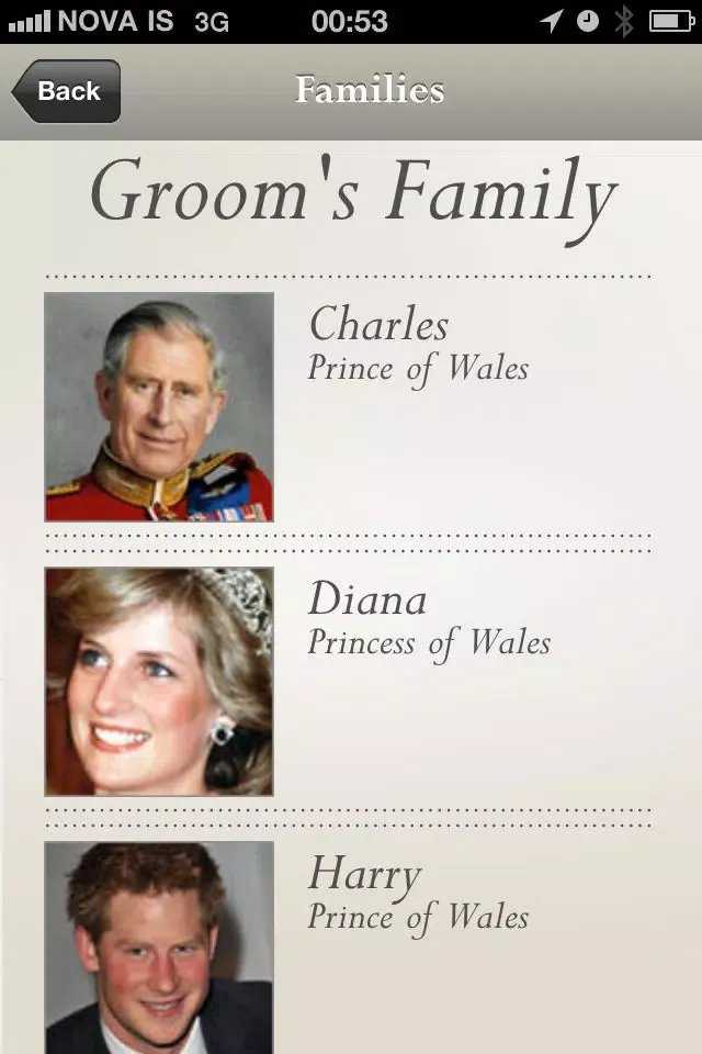 Ảnh chụp màn hình của The Royal Wedding; Your Personal Guide
