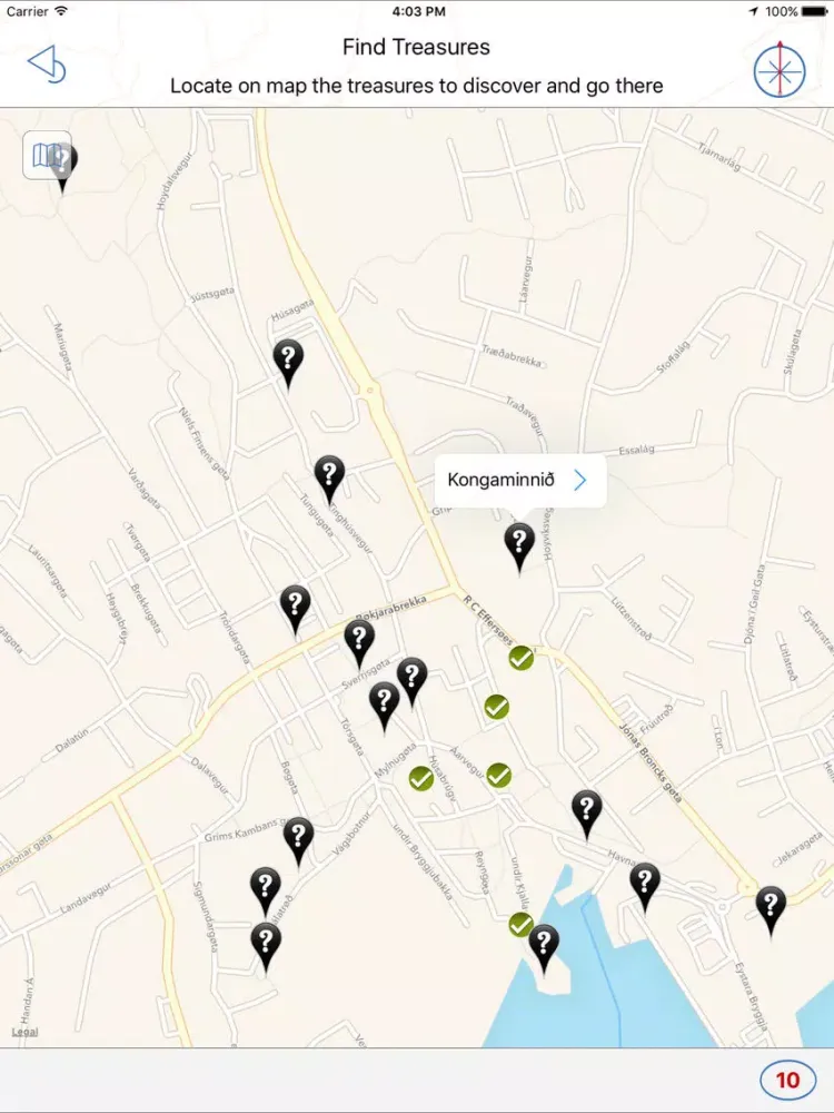صور GoldHunt Education; Treasure hunts iPad 