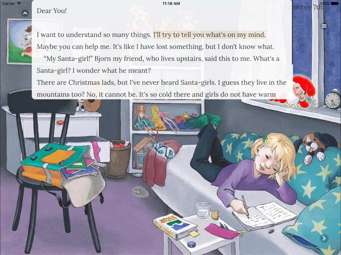 ภาพหน้าจอของ Goldworm; The interactive book reader iPad 