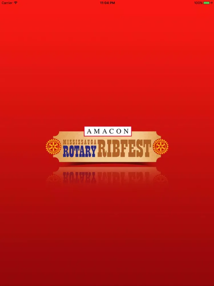 Ảnh chụp màn hình của Amacon Miss Rotary Ribfest iPad 