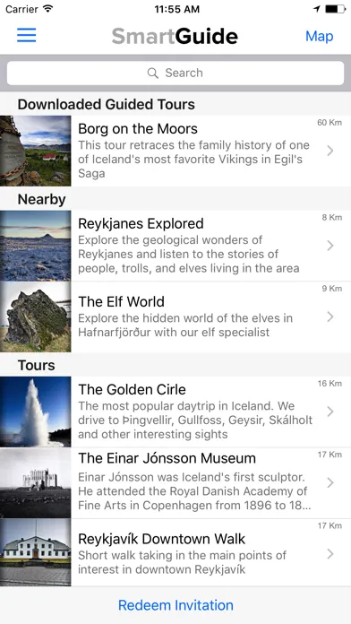 Locatify SmartGuide應用截圖