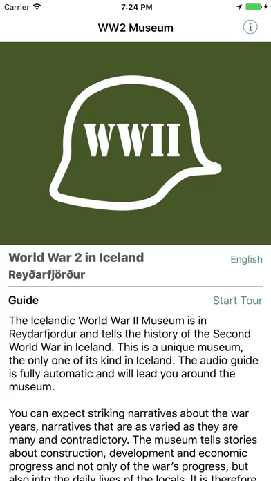 Capturas de pantalla de The Icelandic WW2 MuseumGuide