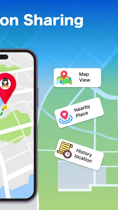 Real-time GPS Location Sharing应用截图