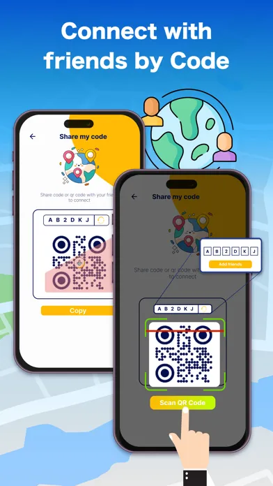 Real-time GPS Location Sharing应用截图