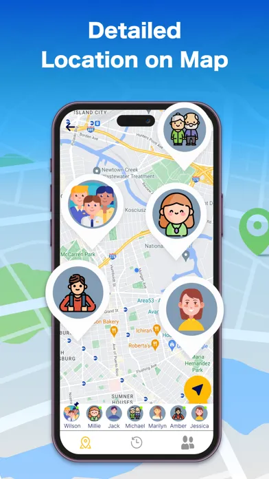 Real-time GPS Location Sharing应用截图