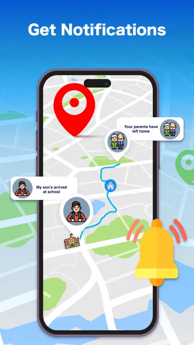 Real-time GPS Location Sharing应用截图