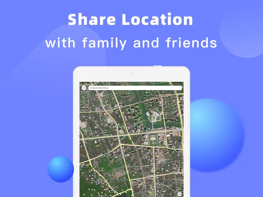 Tangkapan skrin Find Family-Friends Locator iPad 