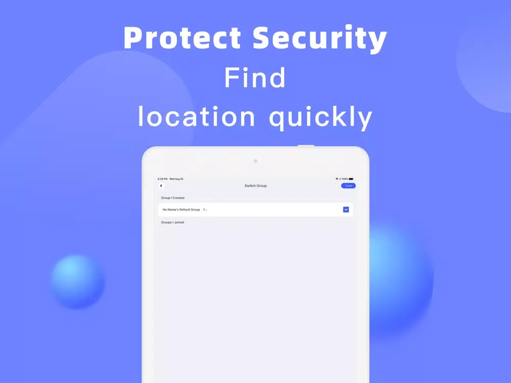 Tangkapan skrin Find Family-Friends Locator iPad 