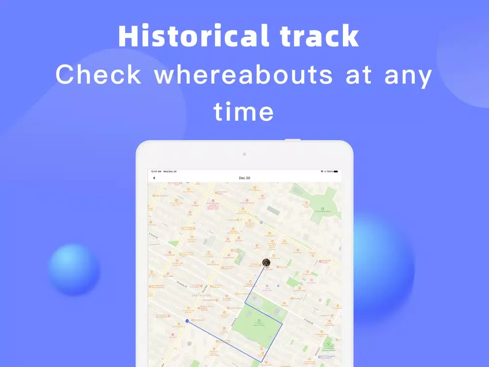 Tangkapan skrin Find Family-Friends Locator iPad 