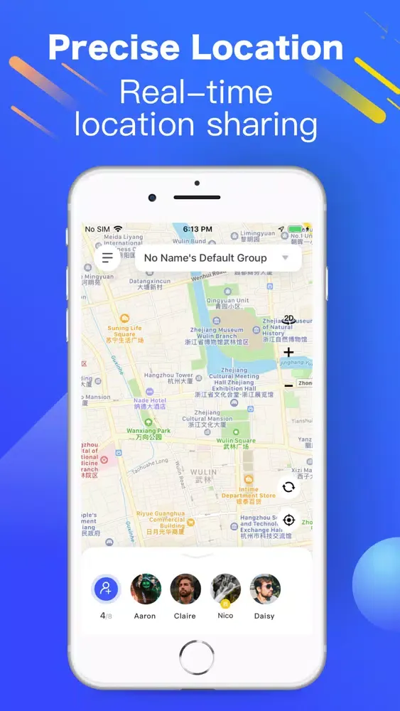 Tangkapan skrin Find Family-Friends Locator