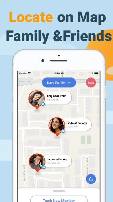 FAMLO: Phone Location Tracker Screenshots