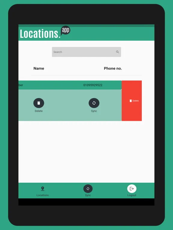 Скриншоты Tacitapp Locations iPad 