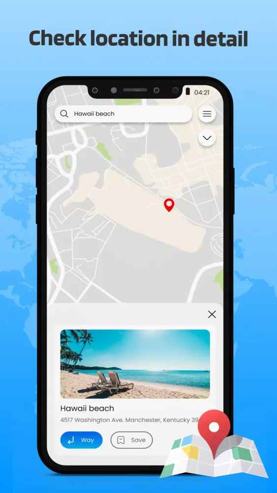 Phone Location Tracker via GPS Screenshots