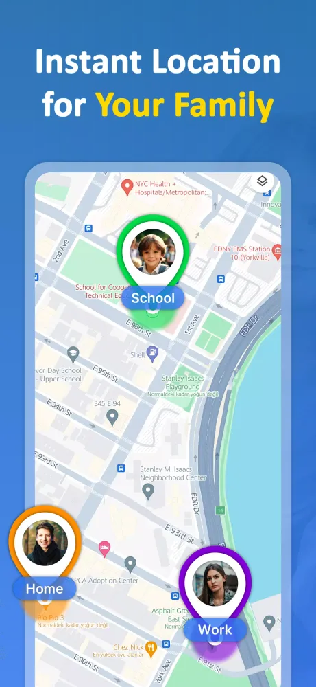 Phone Number Location Tracker Screenshots