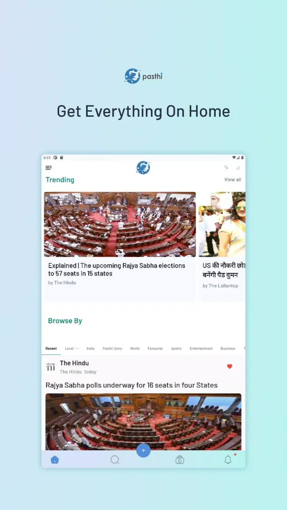 Pasthi - News Hub Screenshots