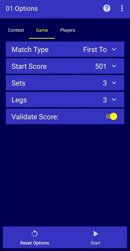 Double Top Darts Scoreboard Screenshots
