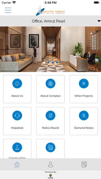 Ảnh chụp màn hình của Mehta Connect