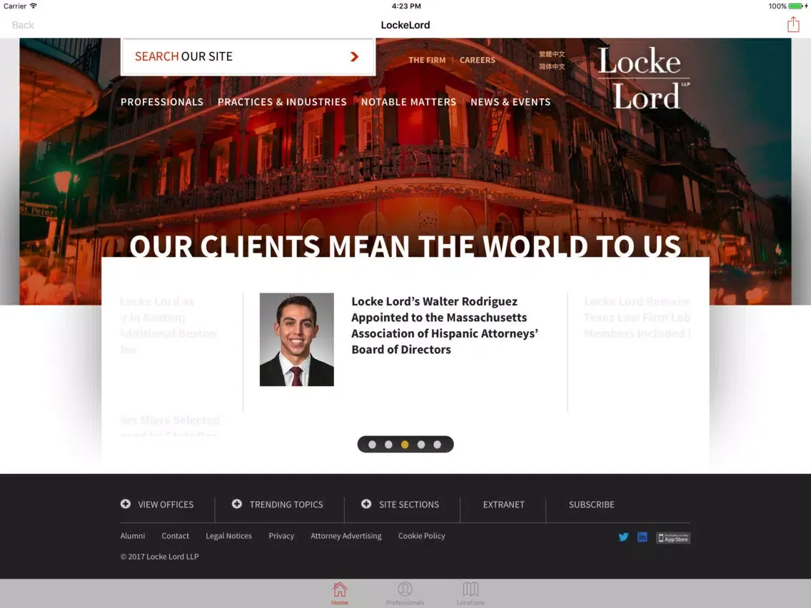 Locke Lord iPad 應用截圖