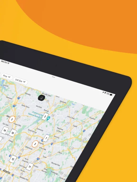 Capturas de tela do Lockerfox iPad