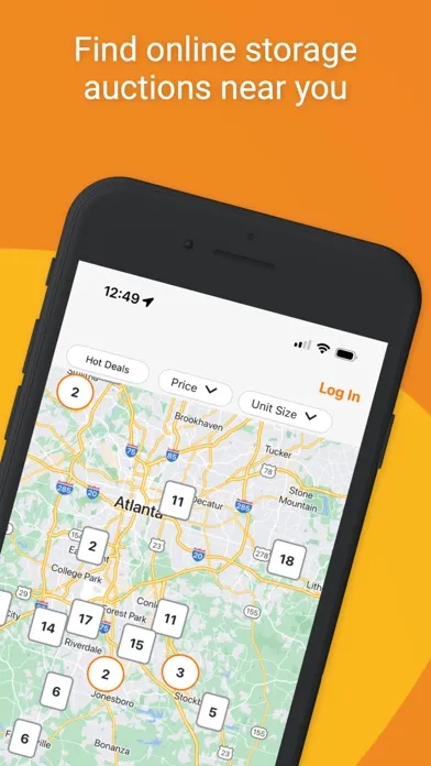 Capturas de tela do Lockerfox