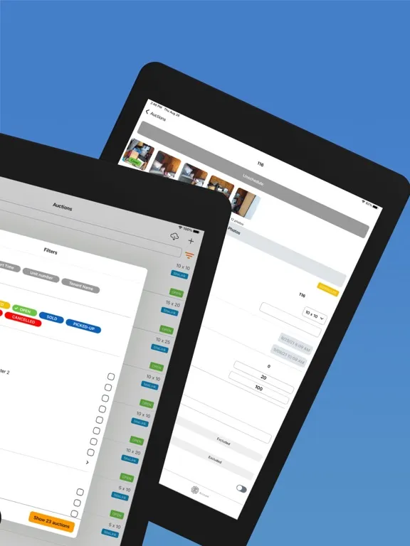 Tangkapan skrin LockerfoxSV iPad 